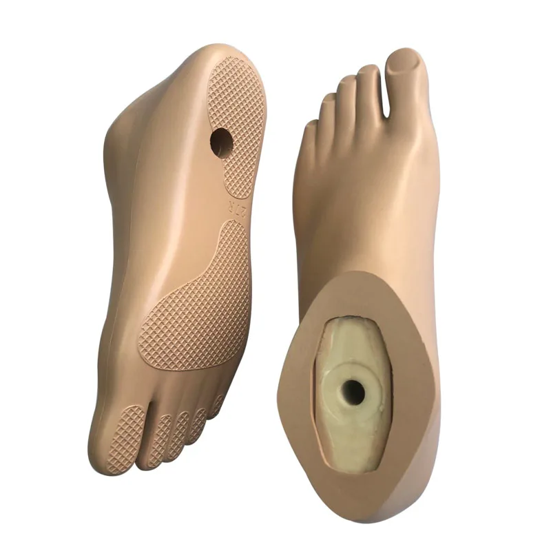 Prosthetic Parts Waterproof & non-slip SACH Foot With Plastic Core With Adapter Prosthetic Foot