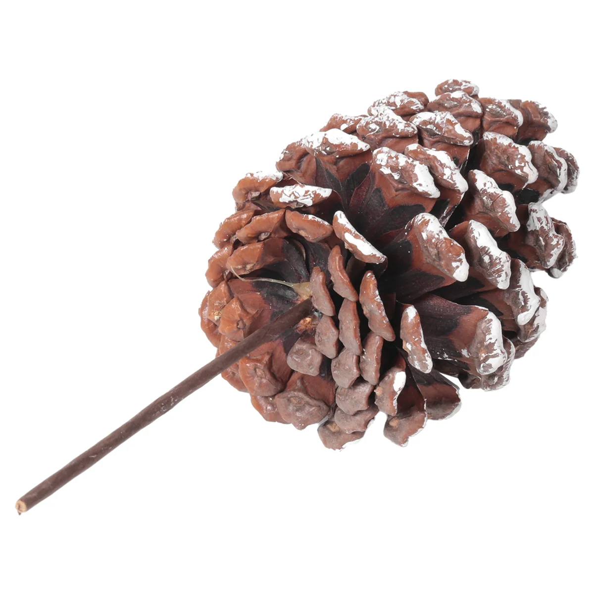 

12Pcs Natural Pine Cone Picks Christmas Pinecone Sprays Medium Pinecones Picks with Wired Stems 8.3 Inch Tall for Xmas,B