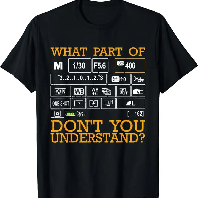Funny Photography Design Photographer Instructors T Shirt