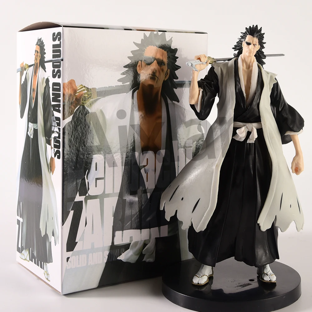 Фигурка аниме отбеливатель 18 см, Hitsugaya Toushirou Zaraki Kenpachi Kurosaki Ichigo, ПВХ экшн-фигурка, Коллекционная модель, игрушки, подарок для