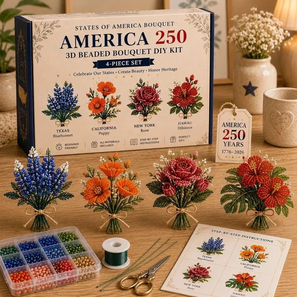 New Creative 3D Animal Bead Kit Mini Size Farm & Sea Animals Animal Crafting Set Bead Craft Pets Beading Set DIY Activity