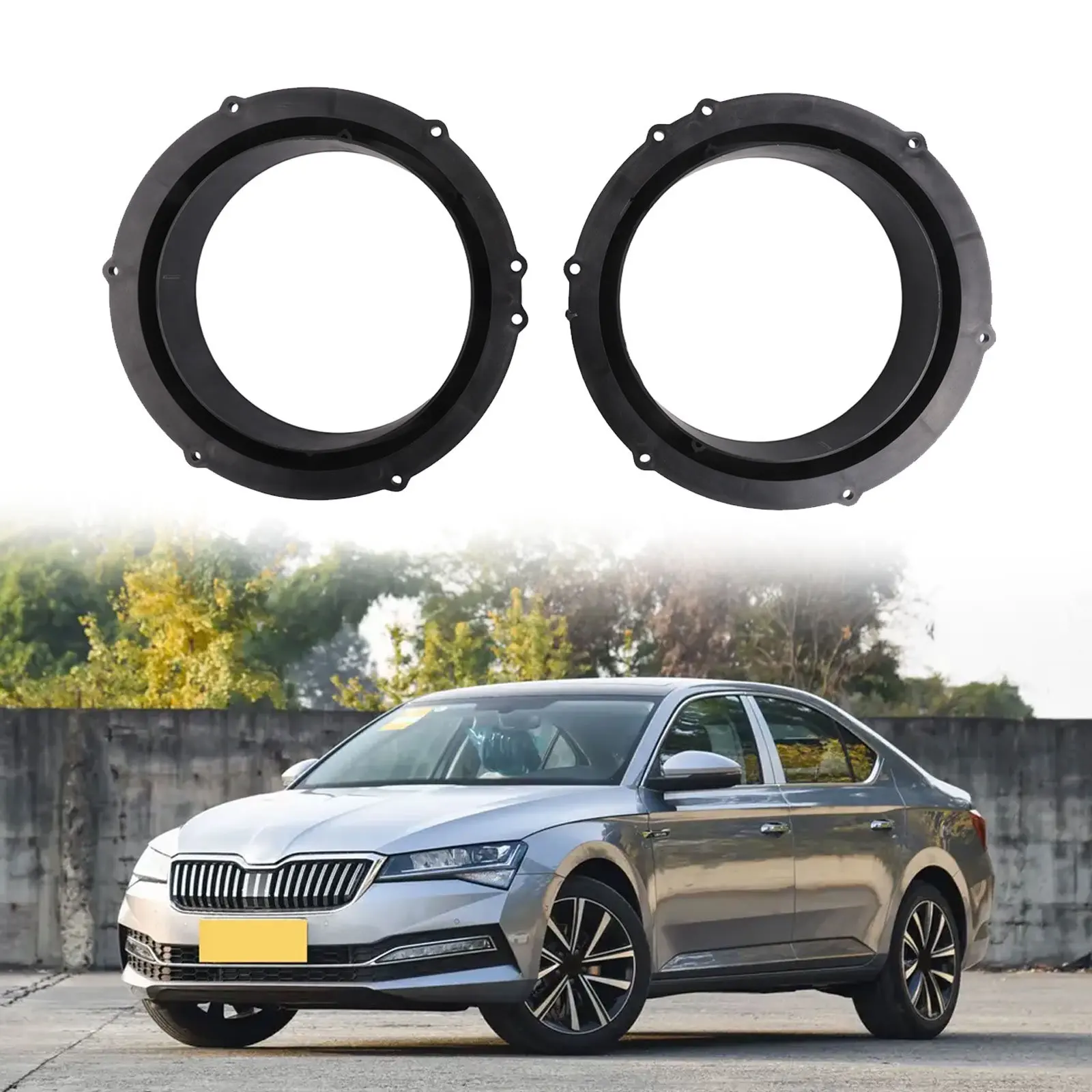 6.5 Inch Speaker Car Speaker Spacer New Condition Specifications Match Stable Characteristics For Passat 6.5 Inch