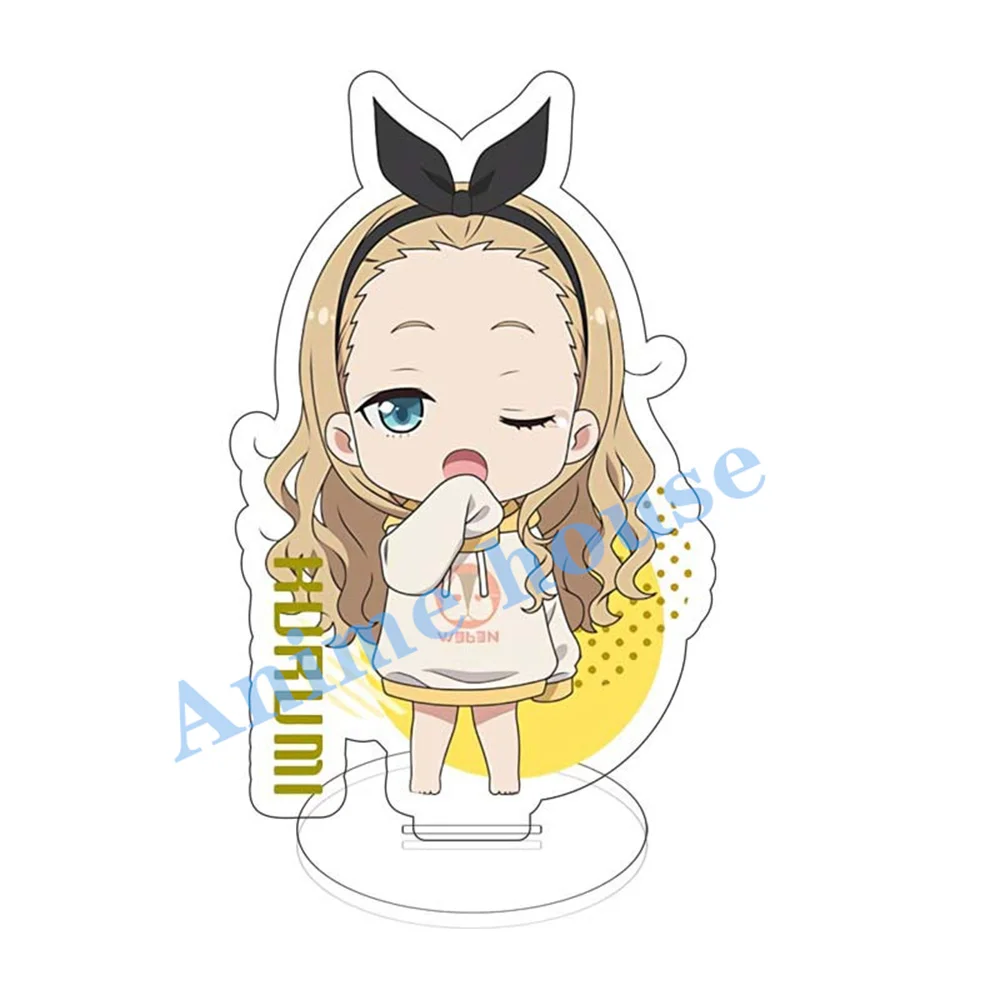 Anime Lycoris Recoil Acrylic 10cm Stand Model Plate Ornament Inoue Takina Chisato Nishikigi Figures Holder For Fans Gift