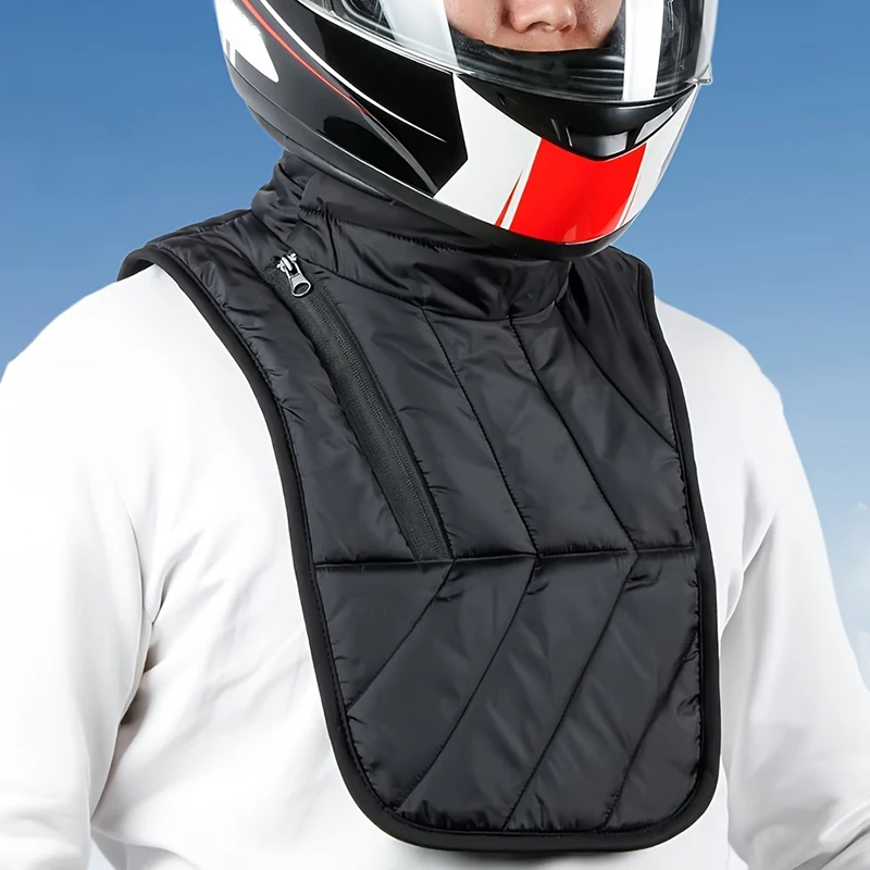 Windproof Scarf For Winter Motorcycle Riding Cold Protection Neck Chest Plus Velvet Outdoor Sports Skiing Warm Neck Cover【A】