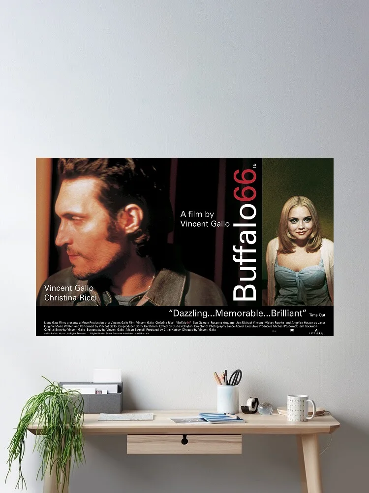 buffalo 66 Movie, Painting Print Art Silk Poster, for Living Room Decoration, Home Wall Decor Picture