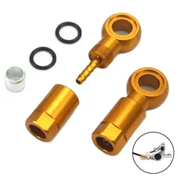 Bicycle Hydraulic Disc Brake Tubing Set Olive Head Connector Five-wire Body BH90 For SLX XT Cycling Brake Accessories