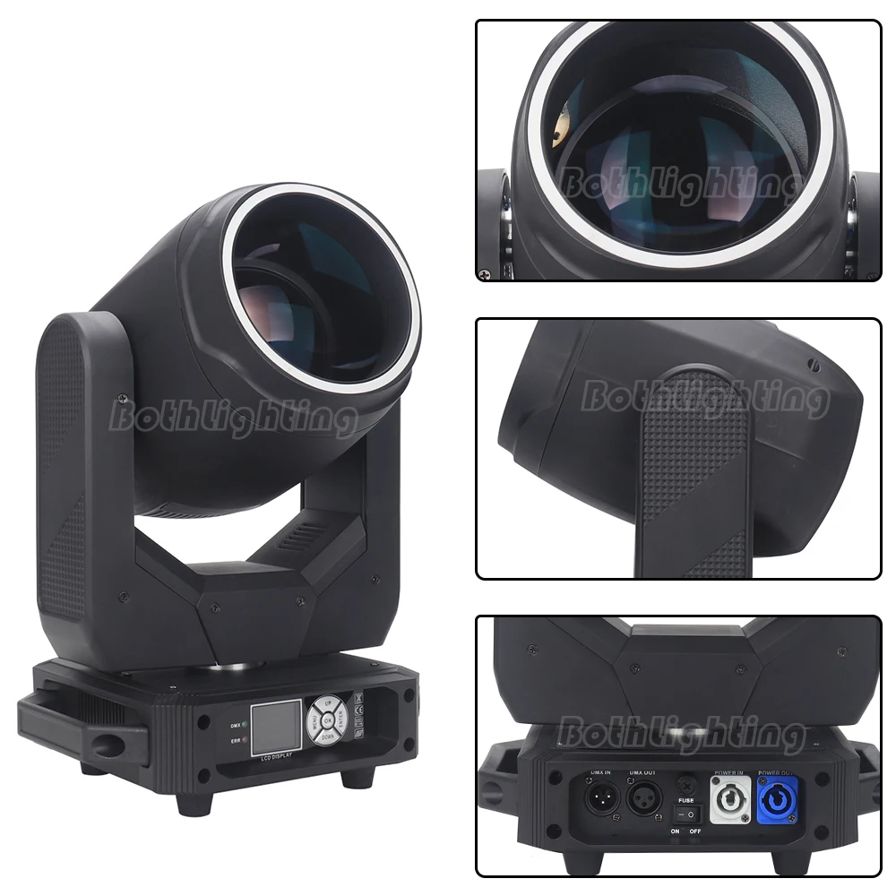 BOTH Lighting Sharpy Beam 200W LED Beam Moving Head Party Event Stage Effect Spotlighting Light