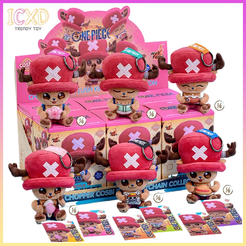 

Плюшевая игрушка Hot Toys Authentic One Piece Chopper Cosbi в закрытой упаковке, аниме-аксессуар, подвеска для сумки, мягкая кукла, подарок для мальчиков и фанатов аниме
