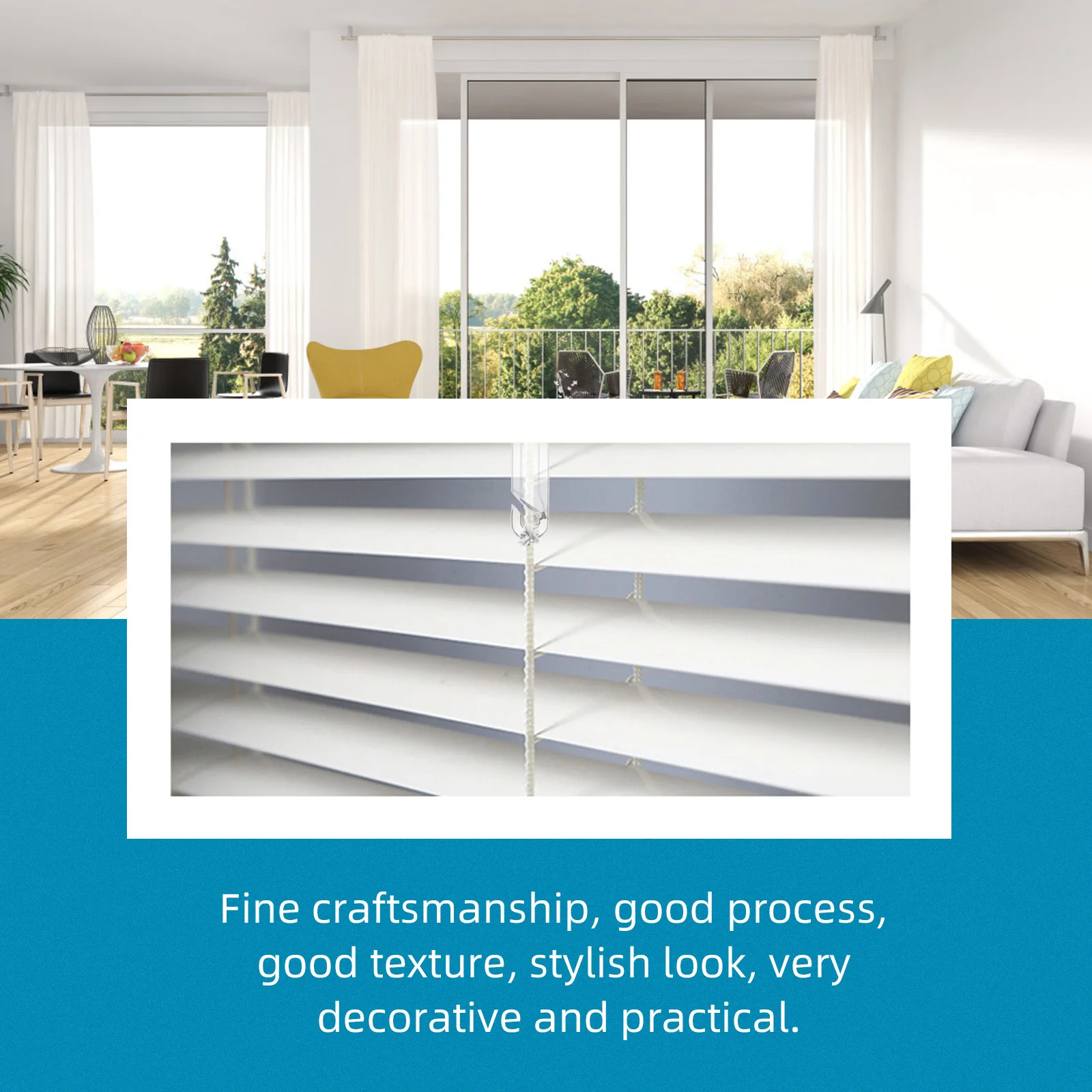 

20Pcs Fashion Curtain Hooks Transparent Plastic Smooth Finish Curtain Organizers for Home Office Venetian Blind Fixing Solution