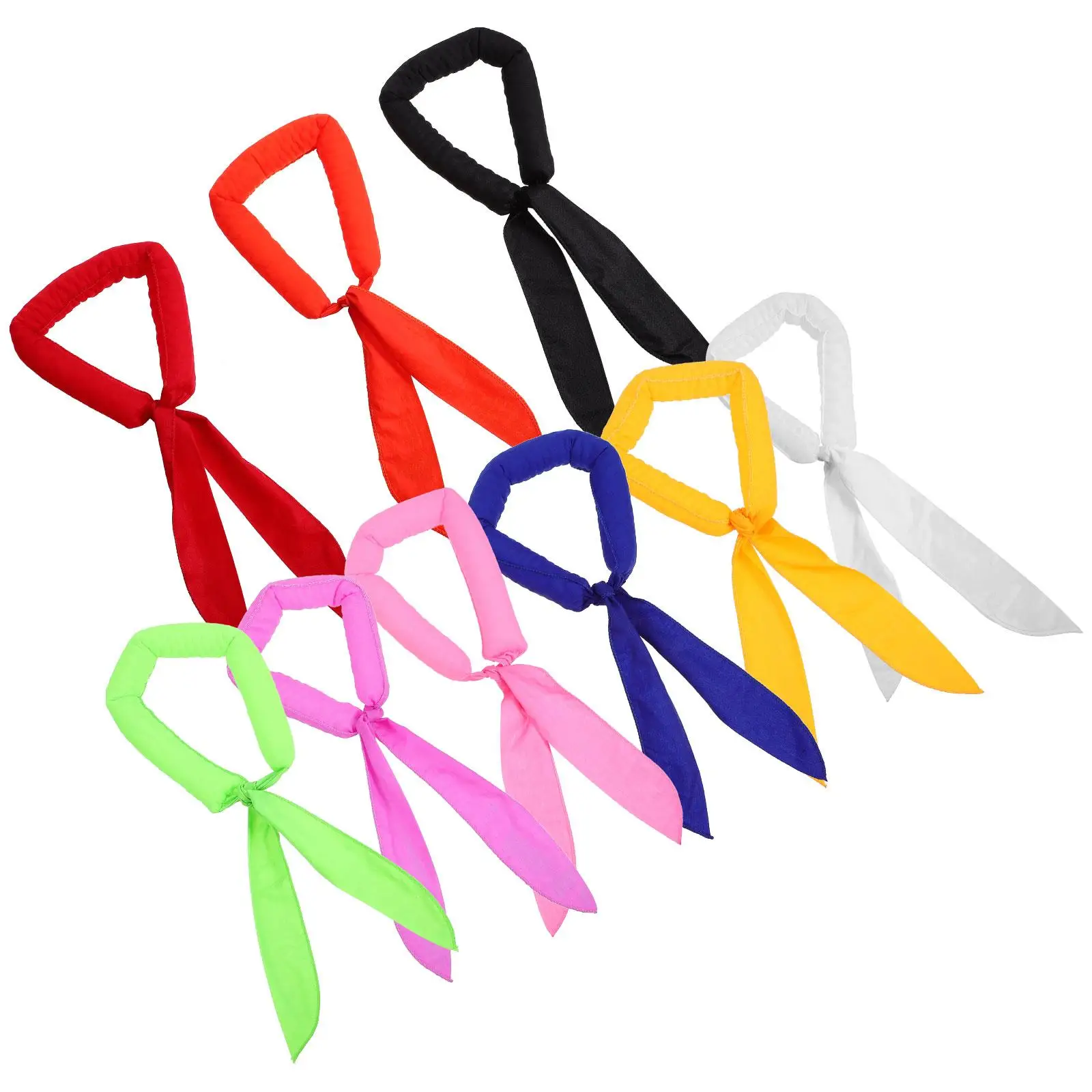 

9 Pcs Ice-cold Scarf Quick Dry Sports Towel Outdoor Fitness Cooling Camping Hiking Yoga Running Golfer Training