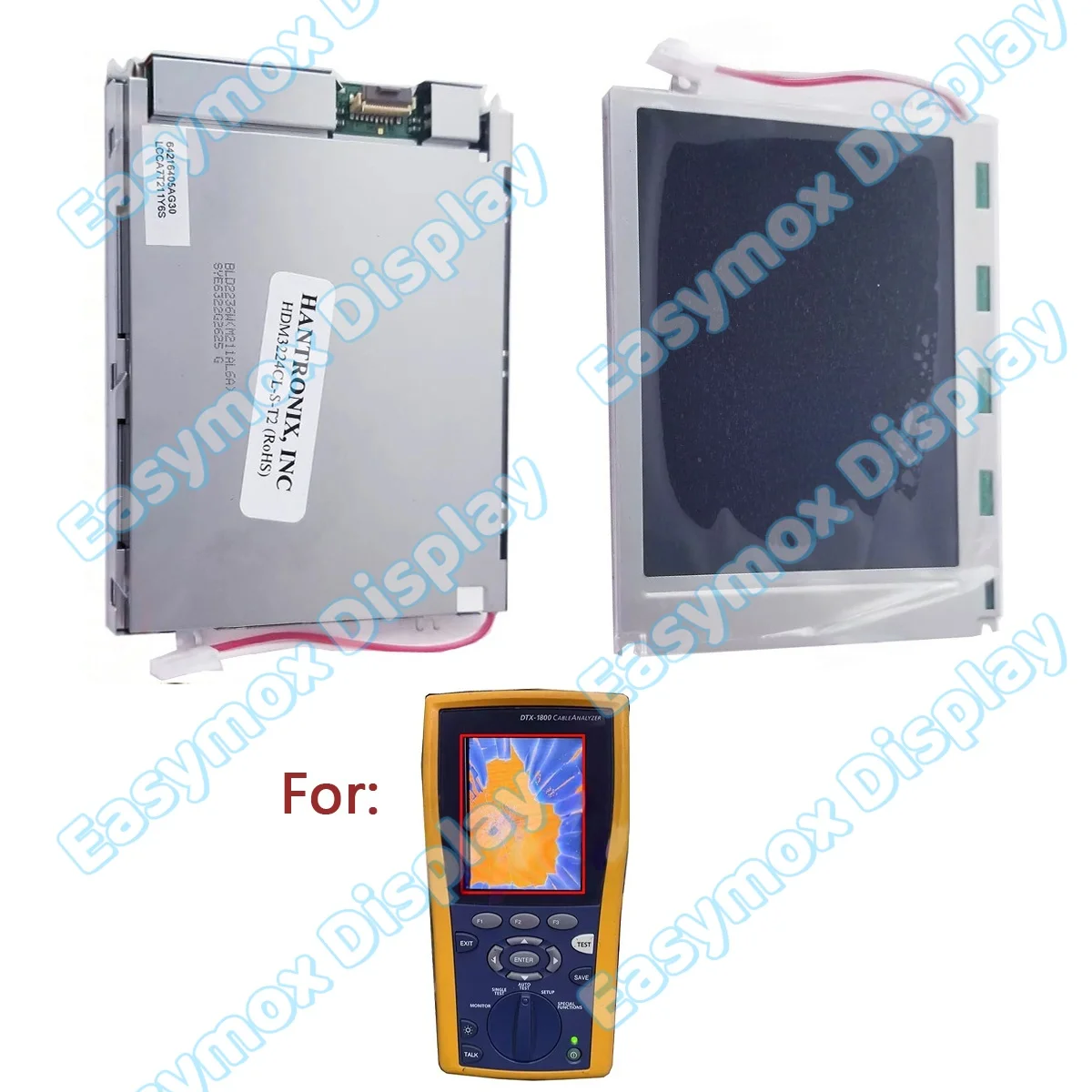 

LCD Display for FLUKE Networks DTX 1800 DTX 1200 DTX LT HDG3224CL-S-T2 LKCA7TC11Y6S BLD2236W(M211AL6A-2) Screen Replacement