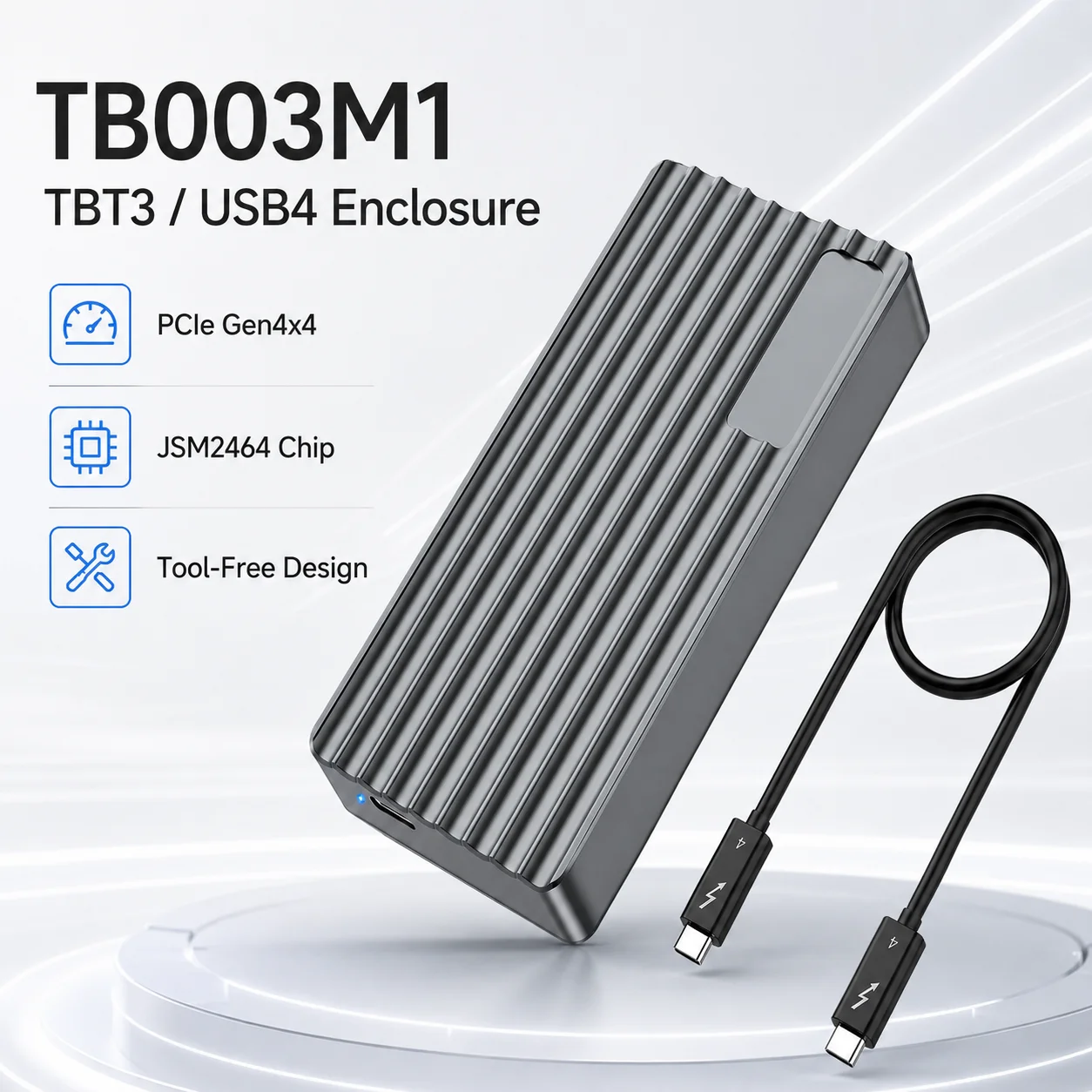 Tool-Free Thunderbolt 3 USB4 M - огляд і ціна Usb4 40Gbps External Ssd 8Tb