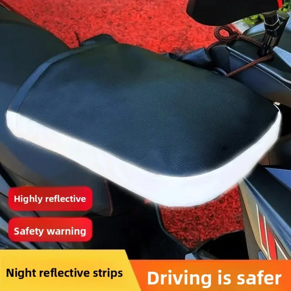 سميكة أفخم المقود قفازات الشتاء الدافئة ركوب الدراجات قفازات للدراجات النارية يندبروف قفازات مريحة لينة #4