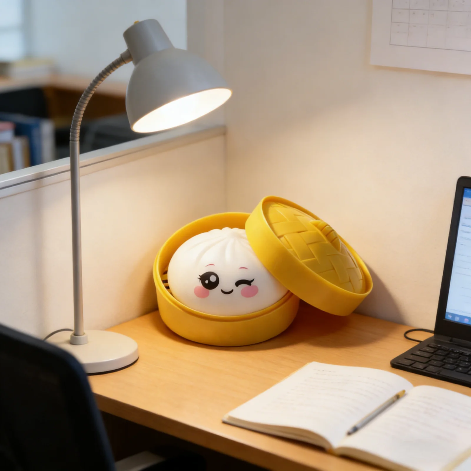 

Красочная игрушка-сквиш «Баоцзы» в подарок детям и друзьям, для снятия стресса, милый дизайн, имитация мягкой на ощупь булочки, сквиш с коробкой-пароваркой