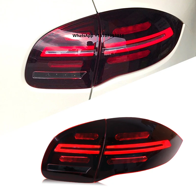 

For Pors Cayen LED Tail Light Assembly 2011-2014 | LED Rear Lights with Sequential Turn Signal | Upgrade Retrofit