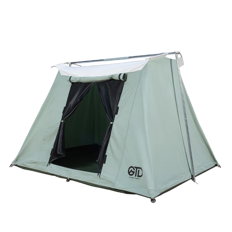 Windproof Cotton Tent 2 Person Spring Tent Camping Tent equipment