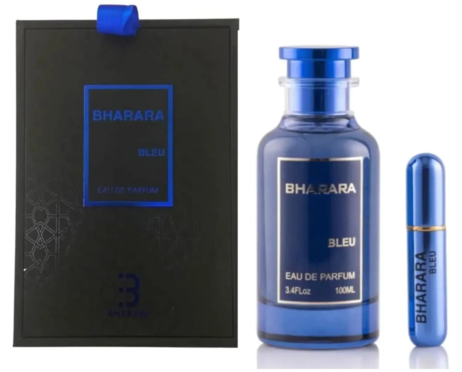 Bharara Bleu Pour Homme EDP 100ml - كولونيا الحمضيات الطازجة الخشبية تدوم طويلاً، هدية مثالية للرجال في عيد الهالوين وعيد الميلاد #2