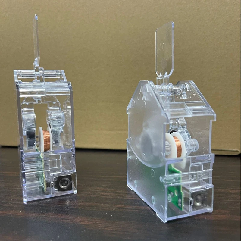 

New 1PC Creative Acrylic Auto Swing Wobbler Stand DIY Automatically Shake Head Model Car Interior Decoration Accessories