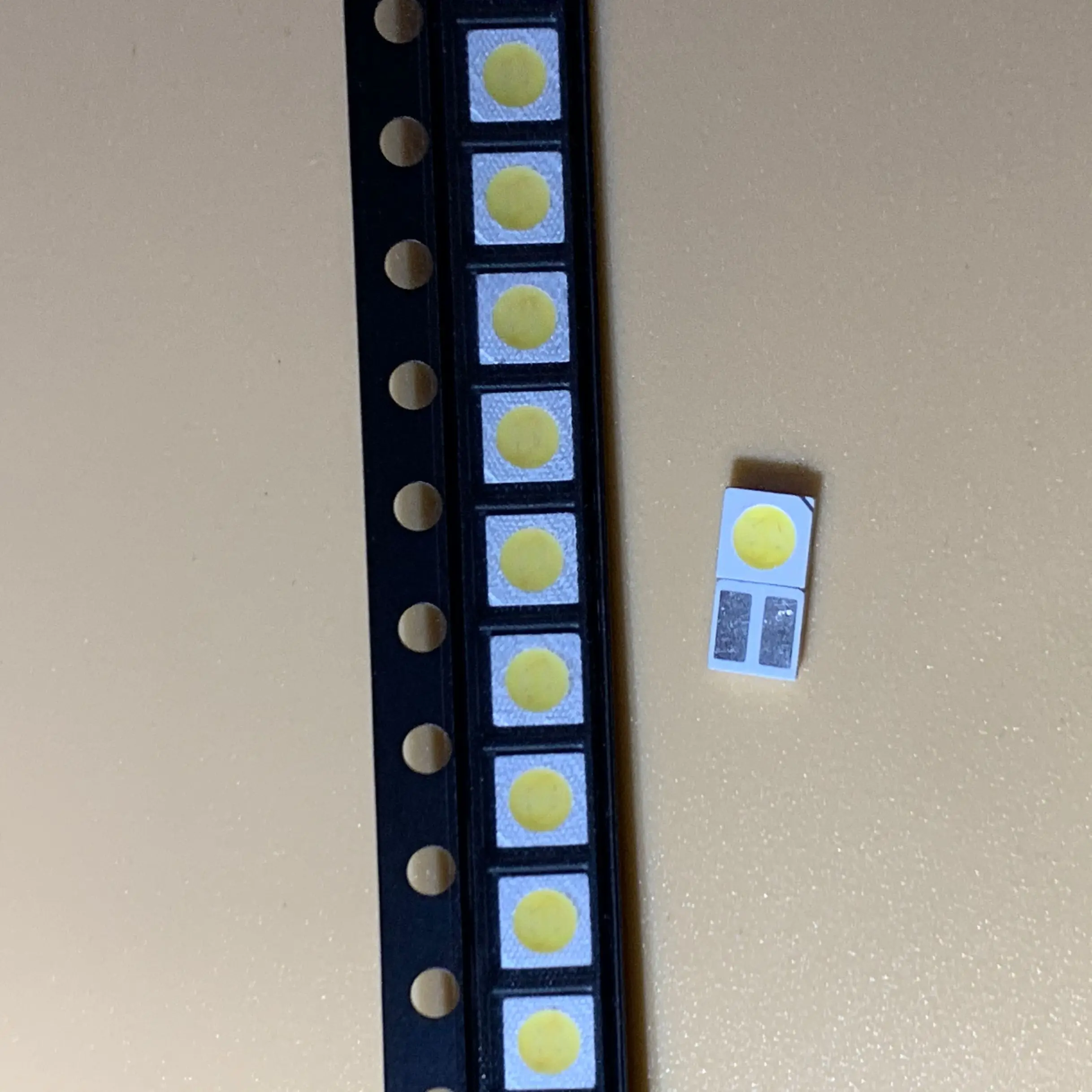 100pcs 3030 Backlight High Power LED DOUBLE CHIPS 1w 1.5W 2w 3V-3.6V 6v 9V lextar JUFEI AOT Cool white PT30A66 TV