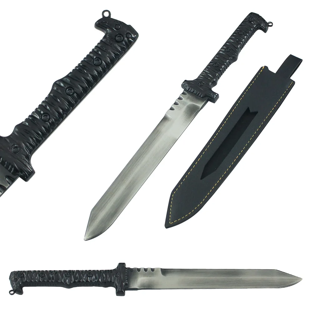 Escape From Tarkov 28cm UVSR TAIGA-1 periféricos de juego espada de supervivencia Material metálico modelo adornos colección juguete regalo de vacaciones