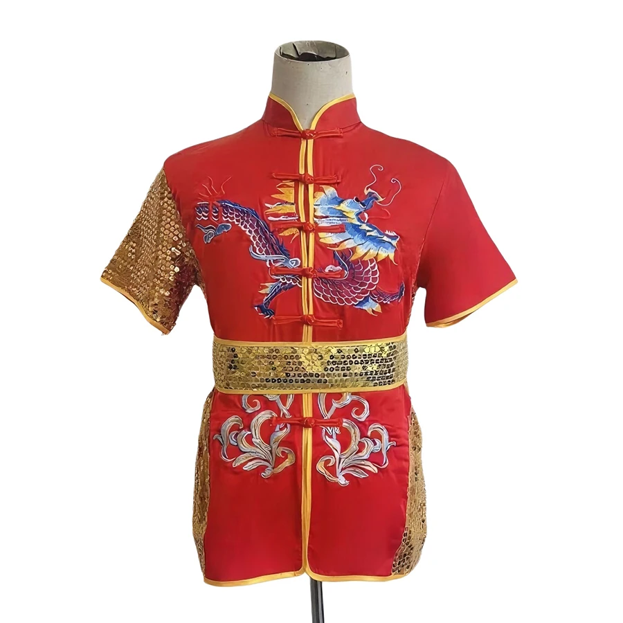 Children Wushu Clothes Suits Chinese Kungfu Martial Arts Suits  Chang Quan Uniform Nanquan Men Women
