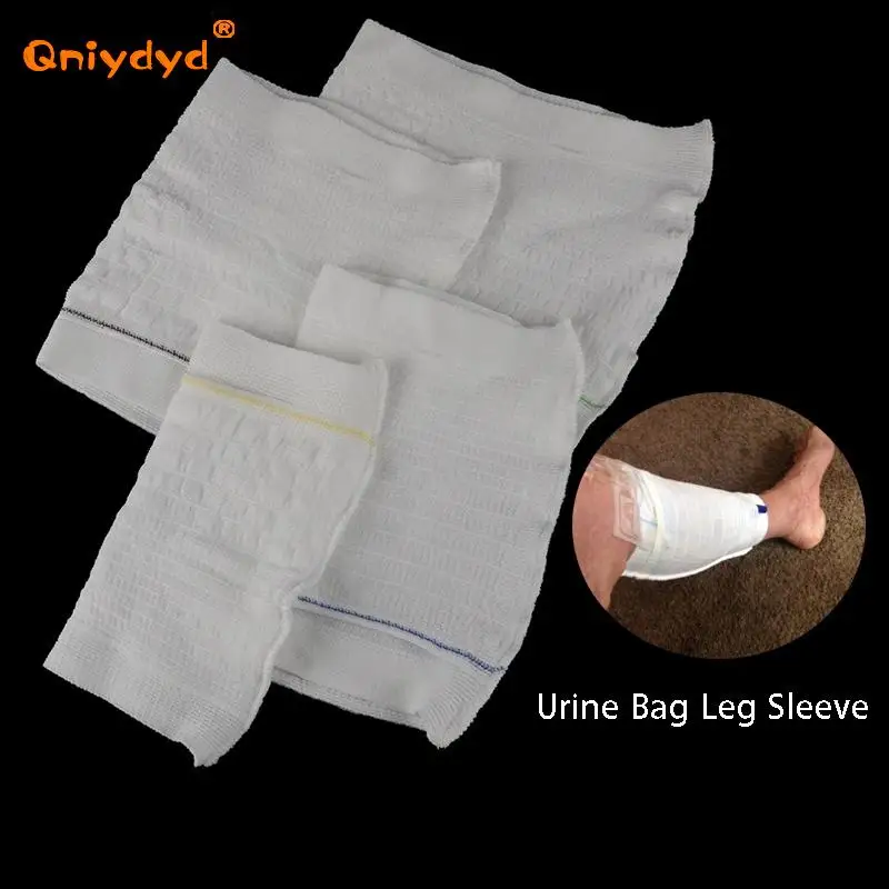 Urine Bag Holder Leg Sleeve Breathable and Elastic for Urine Drainage Bags Strap Holder Urinary Incontinence Supplies S M L XL