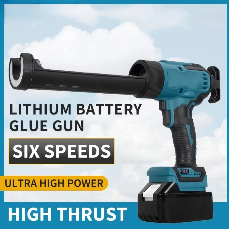Mamidw Cement glass sealant tool cordless silicone gun, electric caulking gun, For 18v Battery