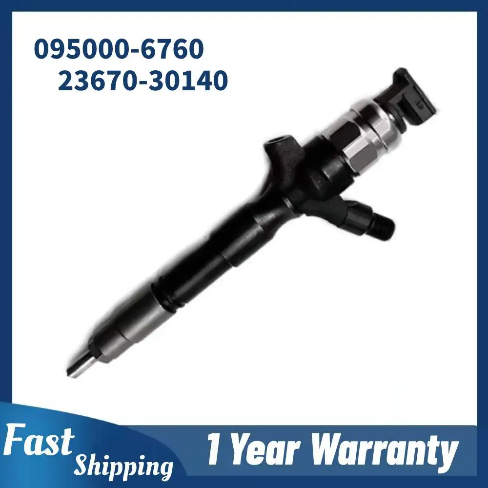

Fuel Injector Assembly 095000-6760 23670-30140 For Toyota Hilux Land Cruiser