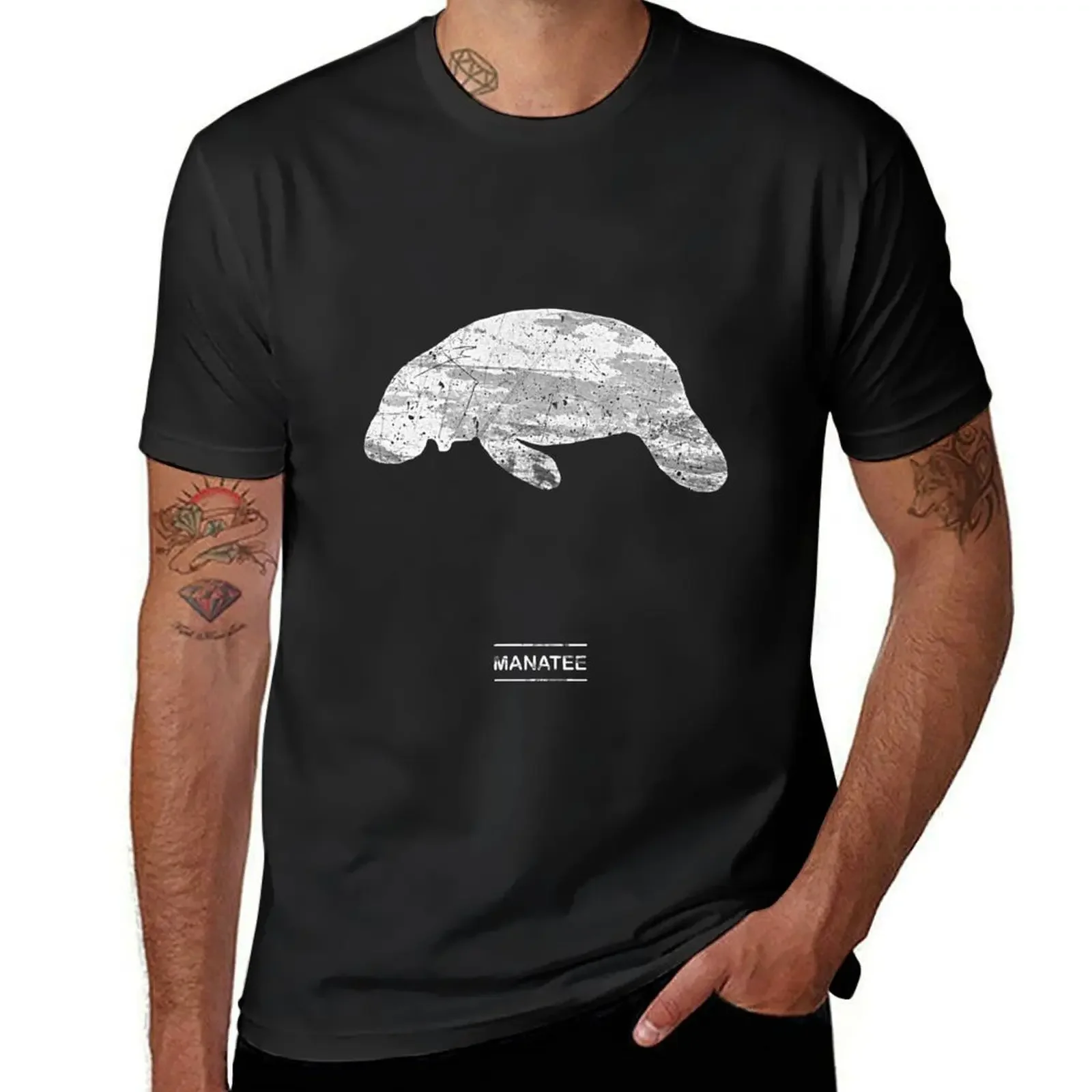 Manatee T-Shirt sweat blacks new edition mens graphic t-shirts