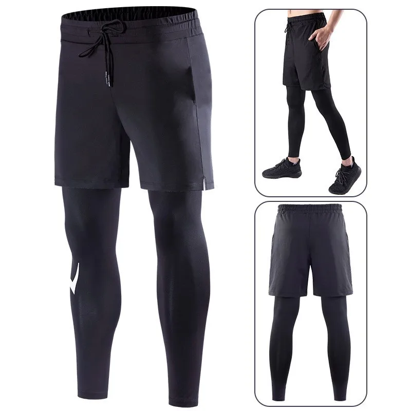 Men Student Basketball Shorts Men's Sport Suits Gym For Soccer Exercise Jogging Hiking Running Fitness Board Beach Tight Pants 2