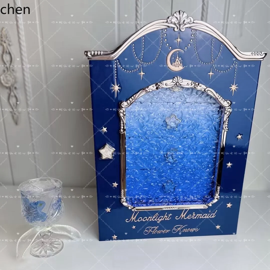 Zws. Flower Knowledge Midsummer Night Storage Box Box Rococo Moonlight Mermaid Storage