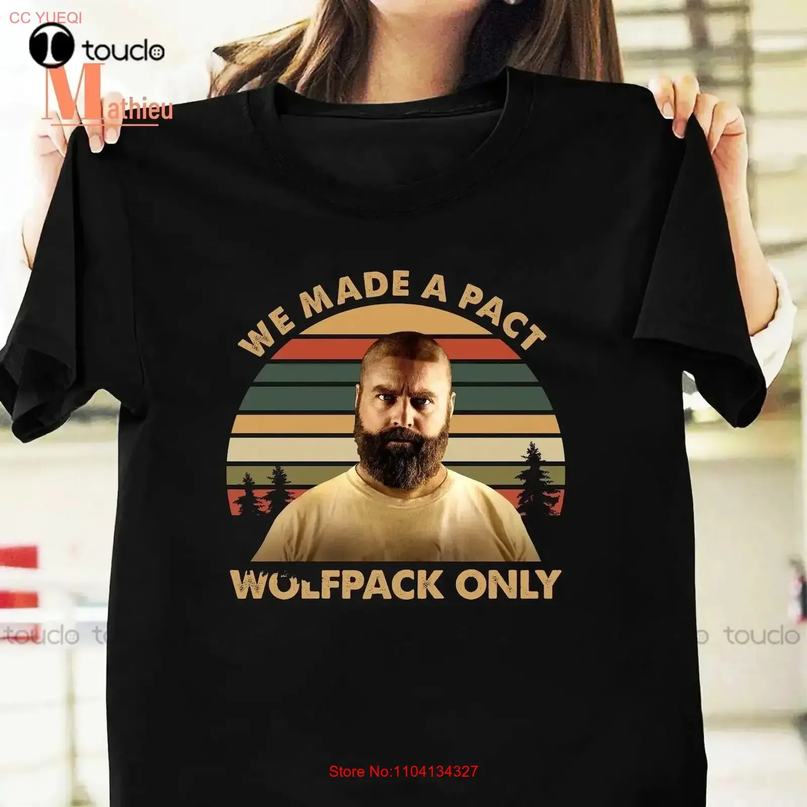 Hangover Alan We Made A Pact Vintage T Shirt Funny Quote Shi vintage Washed designer clothes Stylish fashion