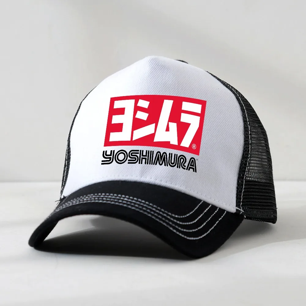 Yoshimura Motorcycle Racing Snapback Cap Adjustable Lightweight Breathable Baseball Hat Perfect for Sports Fans hats