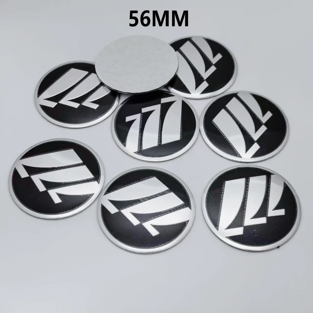 4pcs 56MM LIFAN Logo  Emblem Car Stickers Accessories Car Wheel Center Caps Wheels Hub Dust Cap Rim Hubcaps Cover Badge Replace