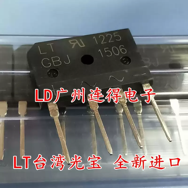 10-100pcs Taiwan Guangbao LT rectifier bridge GBJ1506 KBJ1506 15A600V new electromagnetic furnace bridge stack