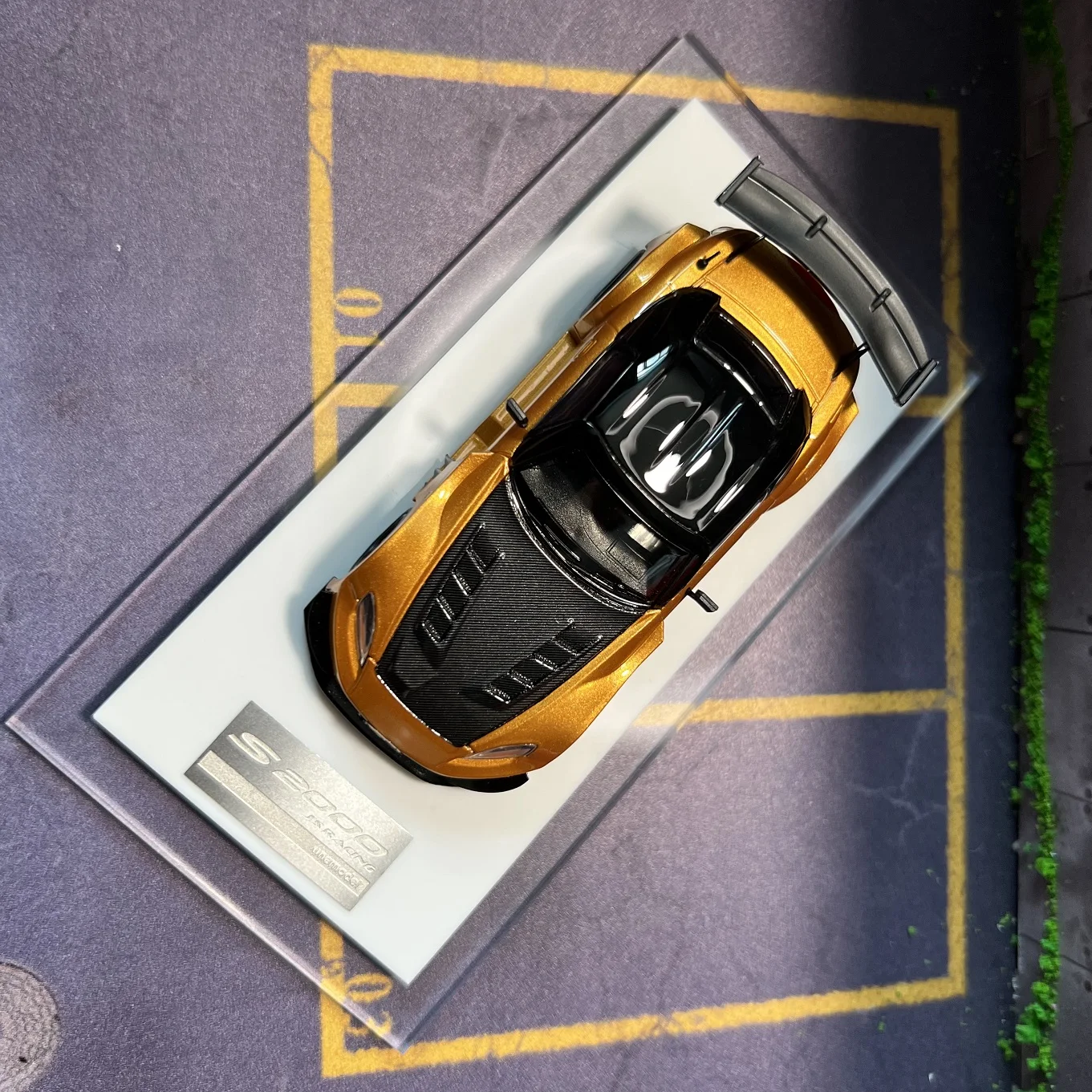 ONE MODEL 1:64 S2000  Racing Carl Resin  Diecast Car Model