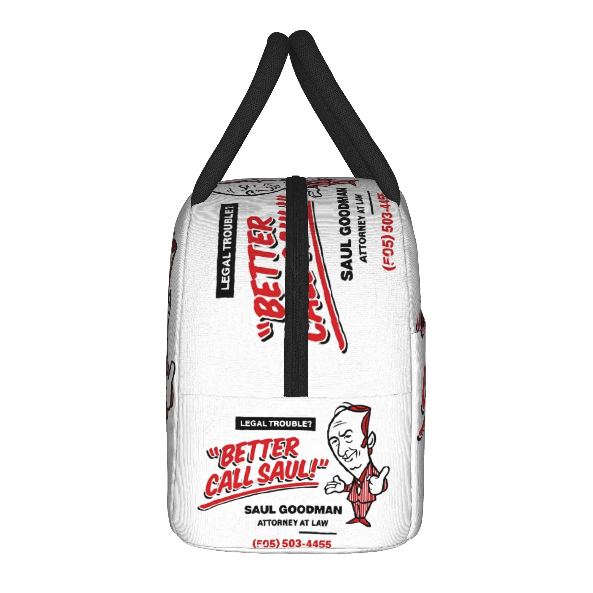 Better Call Saul Goodman Breaking Bad Lunch Bag For Child Print Lunch Box Cute Office Cooler Bag Insulated Thermal Tote Handbags