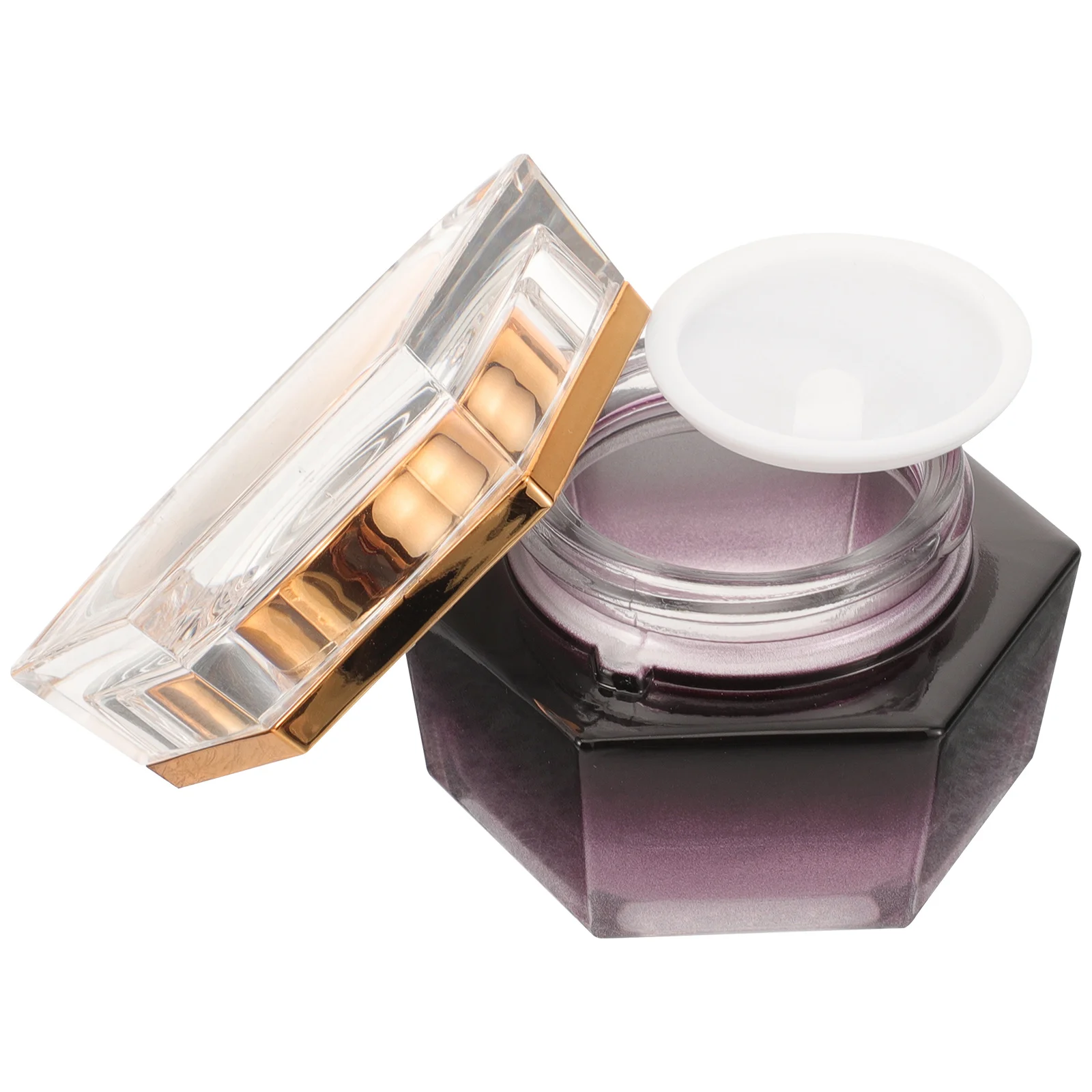 

20G Small Glass Cream Containers with Lid Refillable Travel Jars for Toiletries Balm Lotion Cream Skincare Storage Jar Set