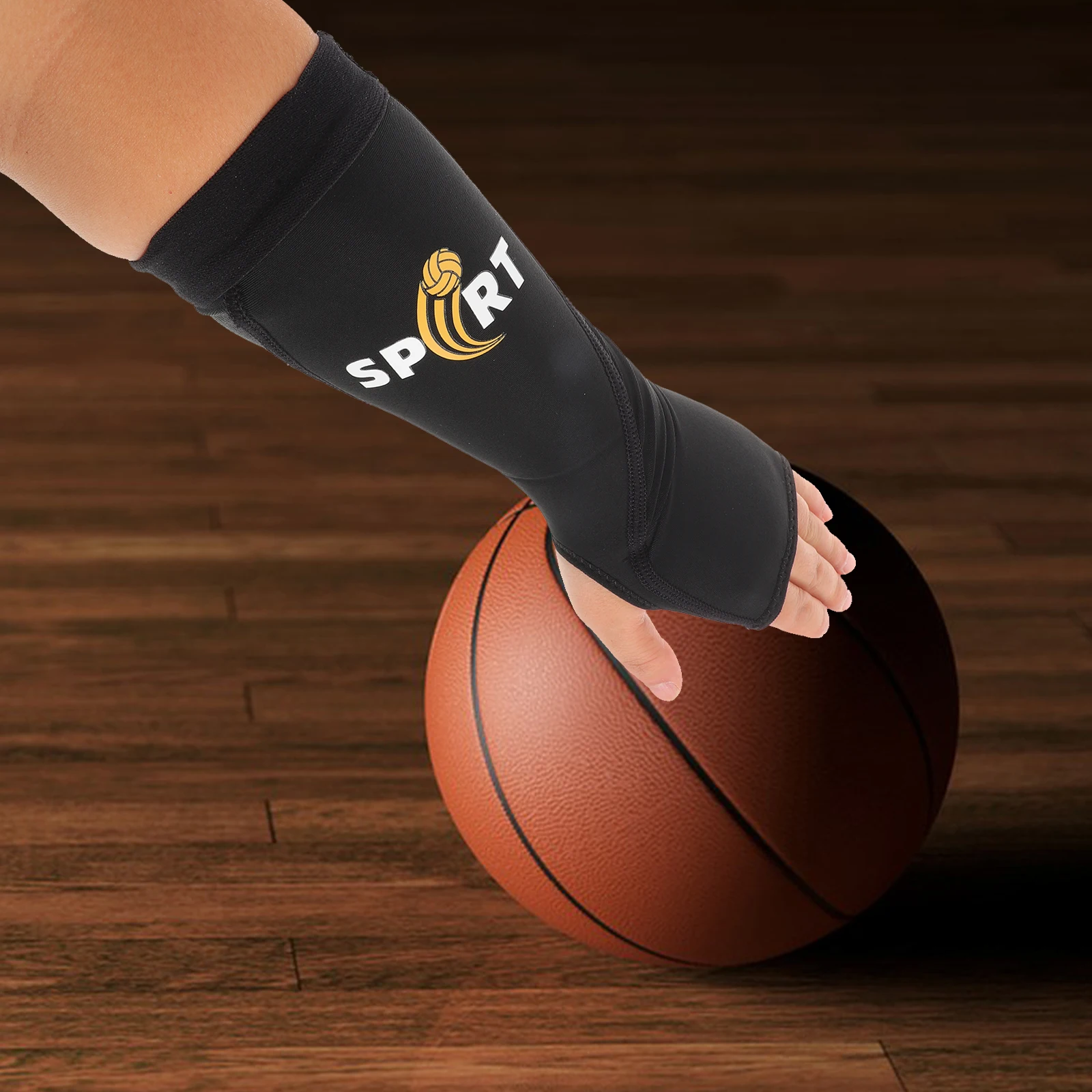 

1pcs 1 Pair Women'S Elbow Pads Compression Sleeve Breathable Padded Arm Protector Sponge Cushion Volleyball Basketball Training
