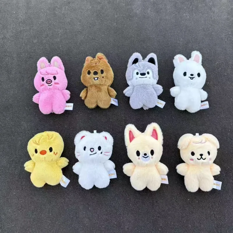 

KPOP Stray Kids Plush Keychain Seoul FM Week Same Style SKZOO Plush Animal SKZ Plush Toy Pendant Doll Children's Festival Gift