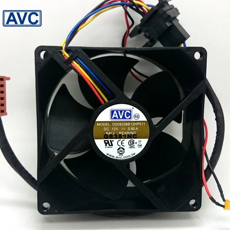 1Pcs DS09238B12HP011 9238 90Mm 12V 0.90A Kogellager Koelventilator Voor Avc