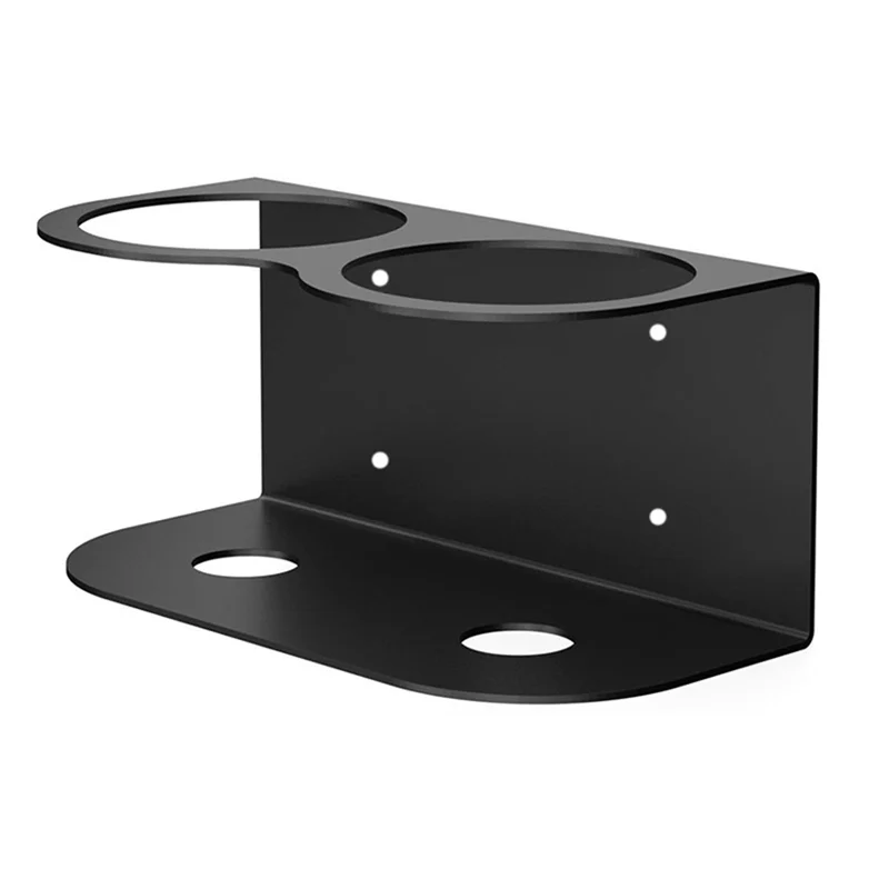 

Y50A-All-Purpose Spray Bottle Holder Easy Install Wall Mount - Hardware Included Heavy-Duty Powder Coated Steel Durable Double H