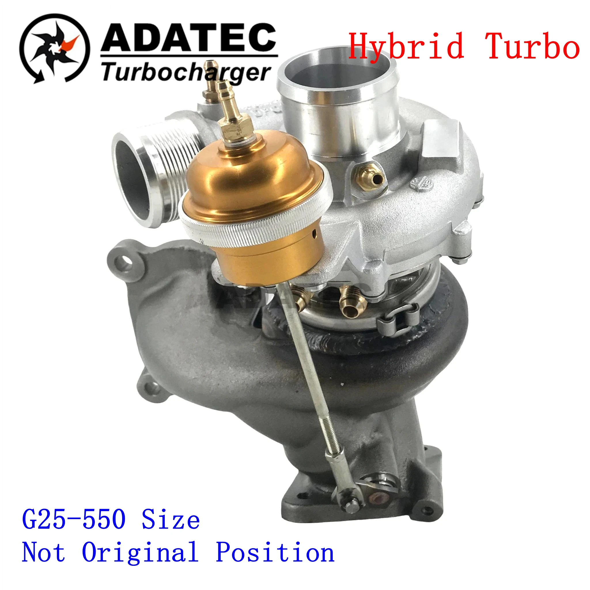 

821402 Hybrid Turbo G25-550 Size Not Original Position FR3E-9G438-CC Upgrade Turbine for Ford Mustang 2.3L L4 Ecoboost 2013-2016