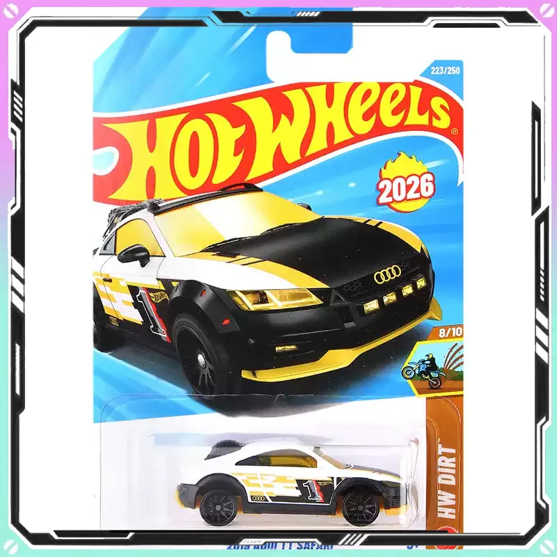 Original Hotwheels Alloy Car Model Audi TT Toy Car Model Boy Gift Small Car 26M Trend Collection Toy Decoration Peripheral