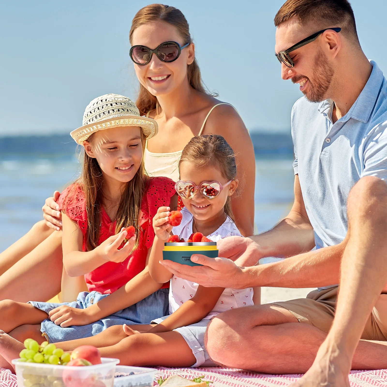 

Insulated Lunch Box Containers for Adults Hot Food Stainless Steel Lunchbox Dark Green Boxes Miss