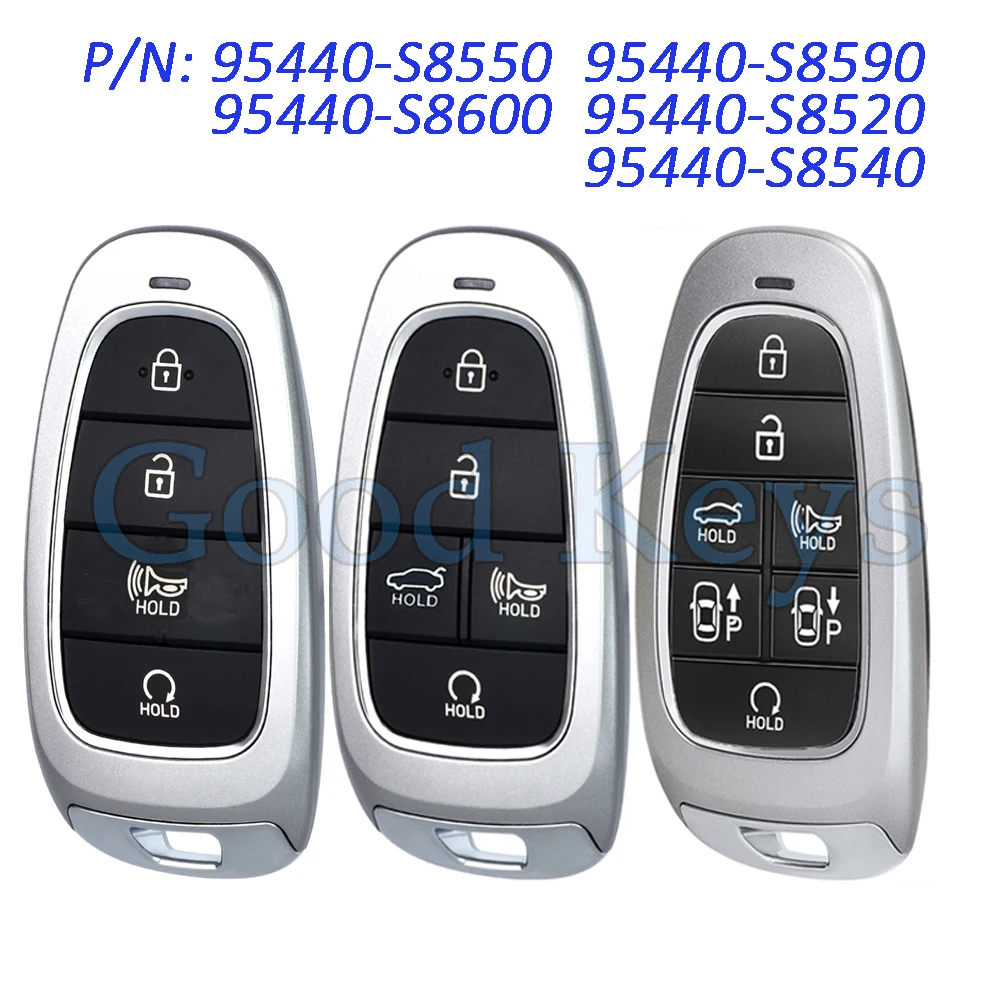 

95440-S8550 95440-S8590 95440-S8600 95440-S8520 Remote Key Fob for Hyundai Palisade 2022 2023 2024 95440-S8540 TQ8-FOB-4F28