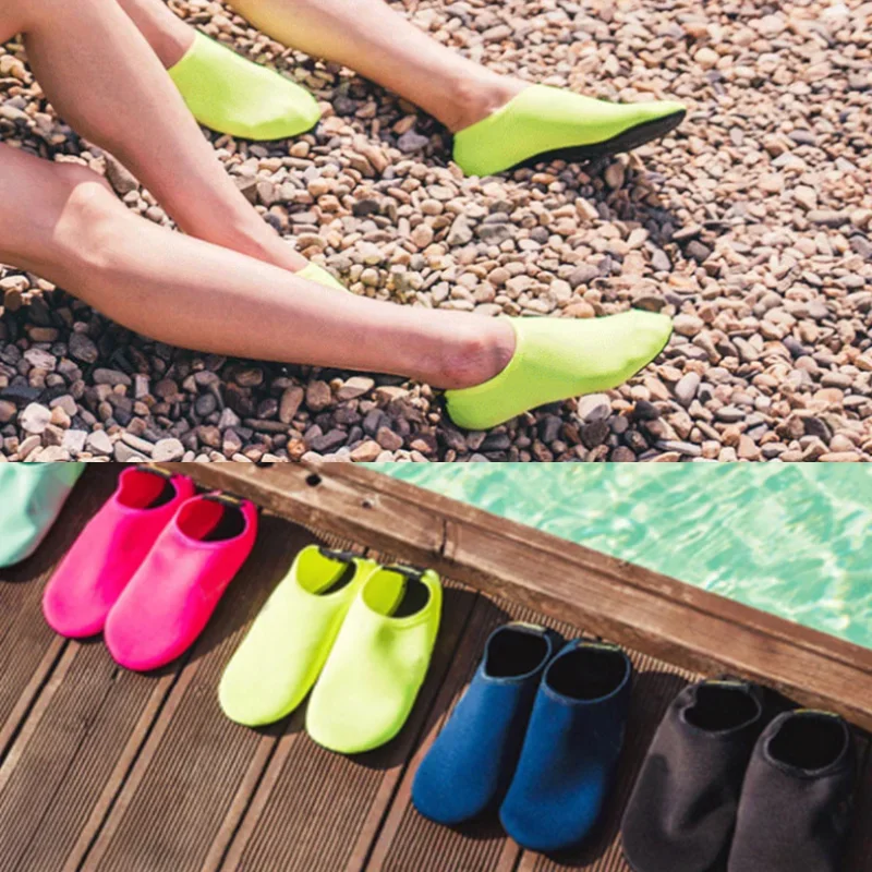 Water Non-Slip Sneaker Shoes Swimming Diving Socks Summer Beach Flat Snorkeling foot shoe cover Seaside Sock Slipper Equipment