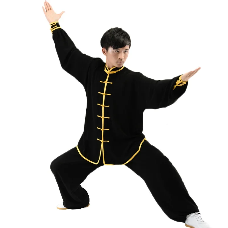 Tai Chi Uniform Wushu Kung Fu Martial Art Suit Women and Men Many Color Can Be Chooes