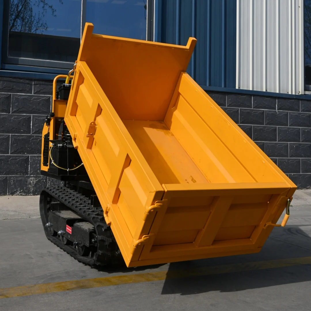 Customized 1ton Hand-held High Quality Good Loading Capacity Mine Use Explosion-Proof Diesel Dumper Engineering Transport