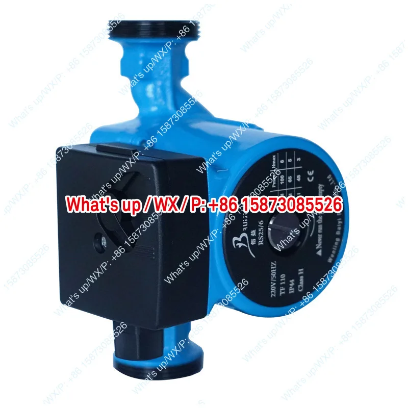 

RS25-6G-180 Three-speed speed regulation solar household heating circulating pump Pipeline booster pump Circulating canned pump